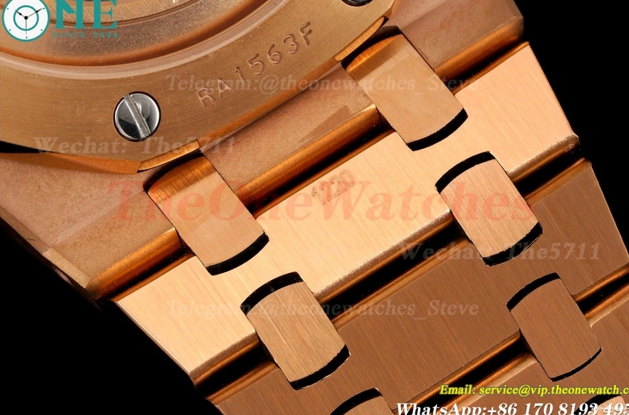 RG 15500 A4302 Mod ZF Oak Dial 41mm Black Royal RG V2 0304